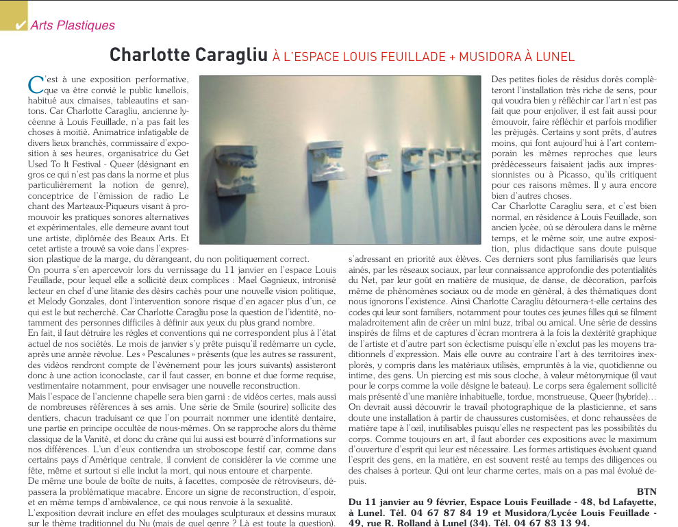 Charlotte Caragliu - BTN