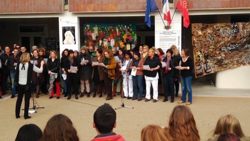 7 janvier 2016 - Hommage aux victimes  2015