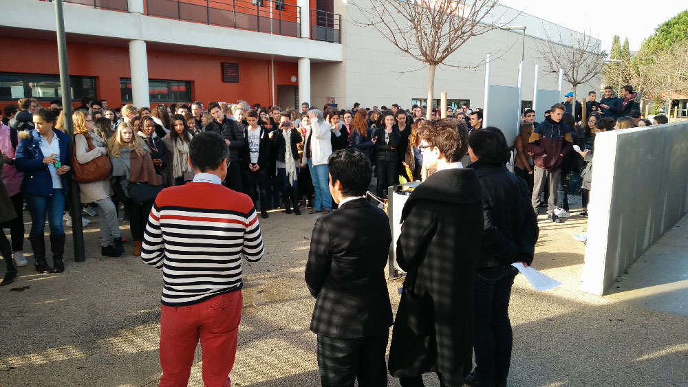 7 janvier 2016 - Hommage aux victimes  2015
