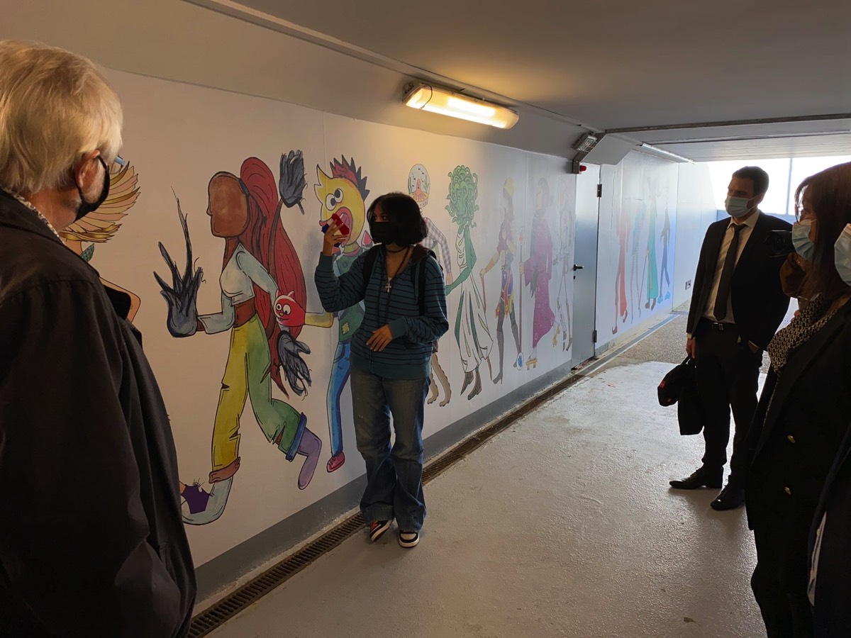 Rentrée 2021 - Inauguration du défilé - Gare de Lunel