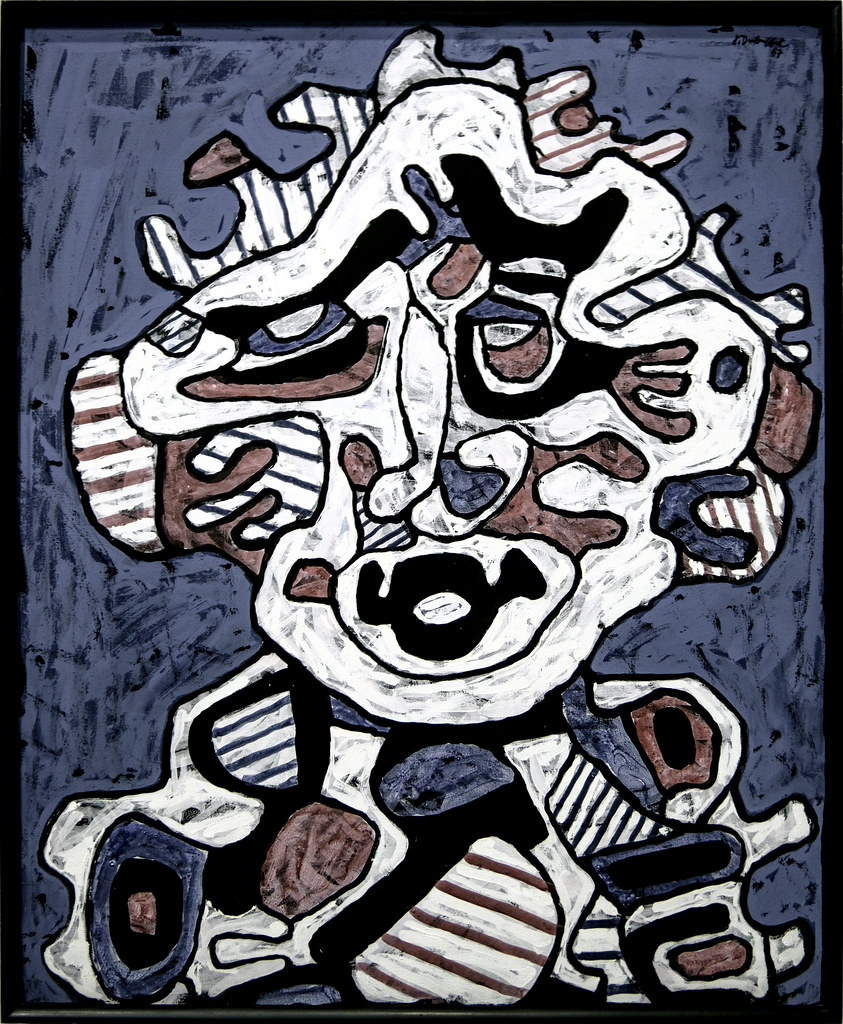 Jean Dubuffet - Solario (portrait) - 1967