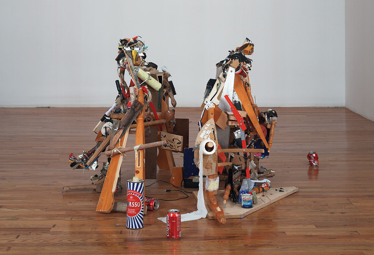 Tim Noble et Sue Webster - REAL LIFE IS RUBBISH, 2002