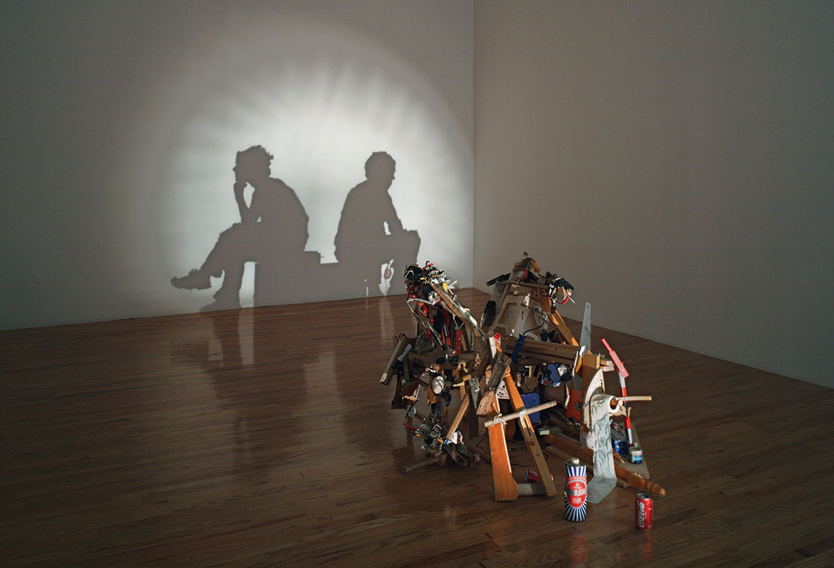 Tim Noble et Sue Webster - REAL LIFE IS RUBBISH, 2002