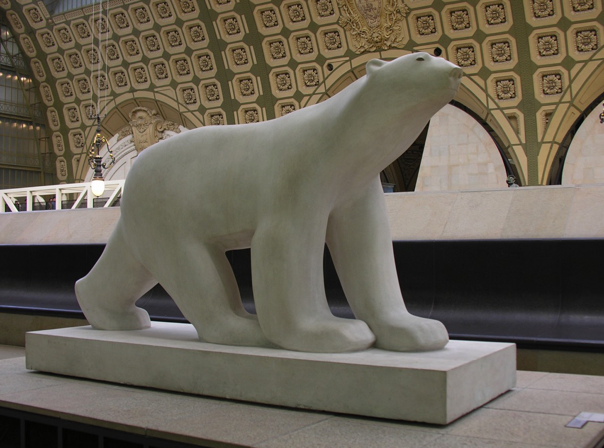François Pompon - Statue en pierre - 163 × 251 cm - 1928