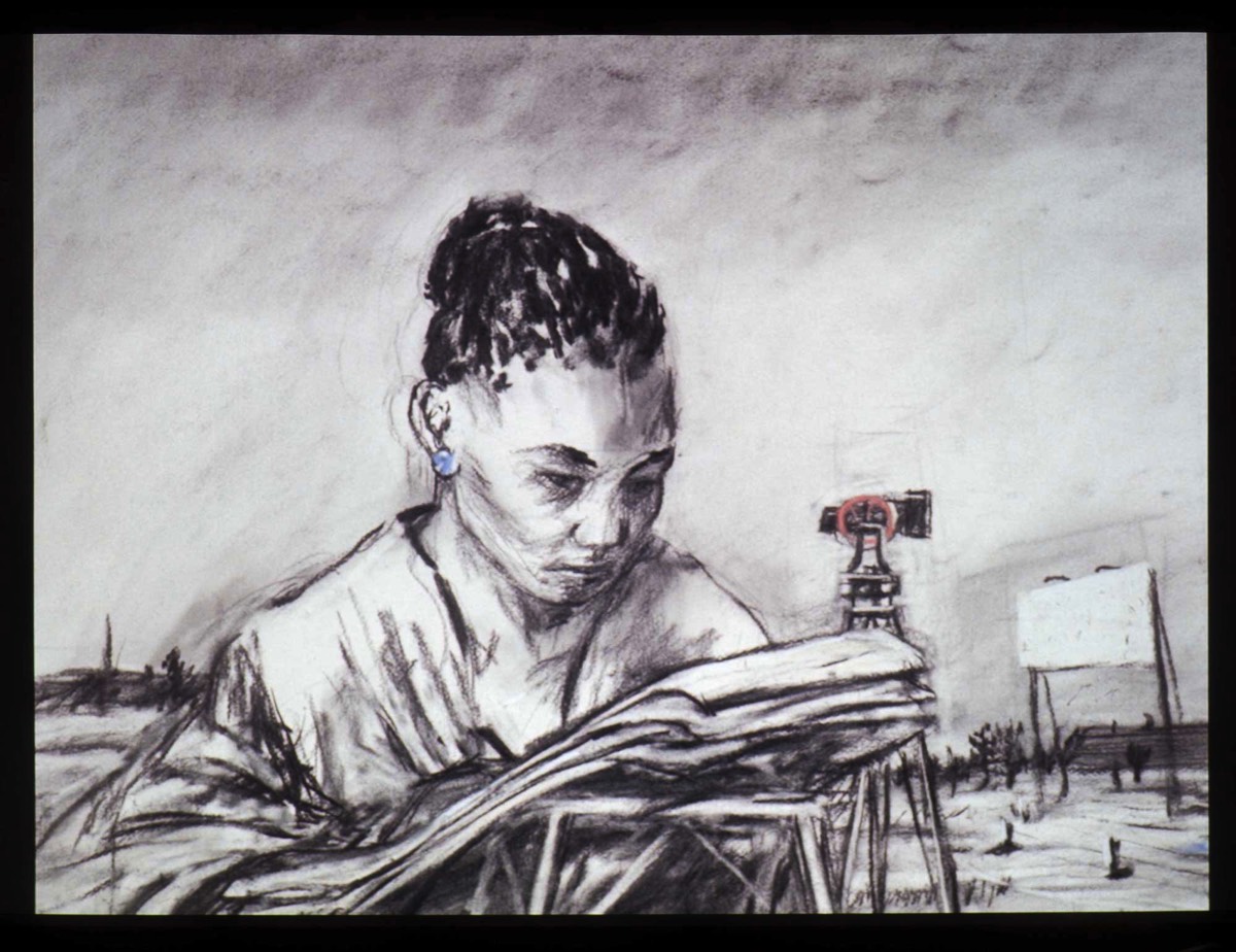 William Kentridge, Felix in Exile, 1994, extrait vidéo