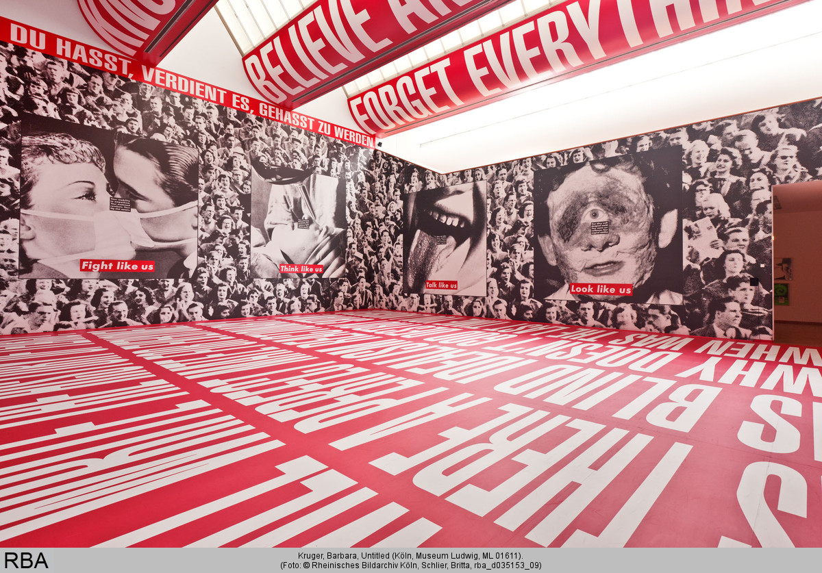 Barbara Kruger, Untitled (Sans titre) 1994-95