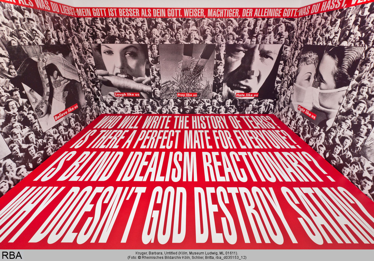 Barbara Kruger, Untitled (Sans titre) 1994-95