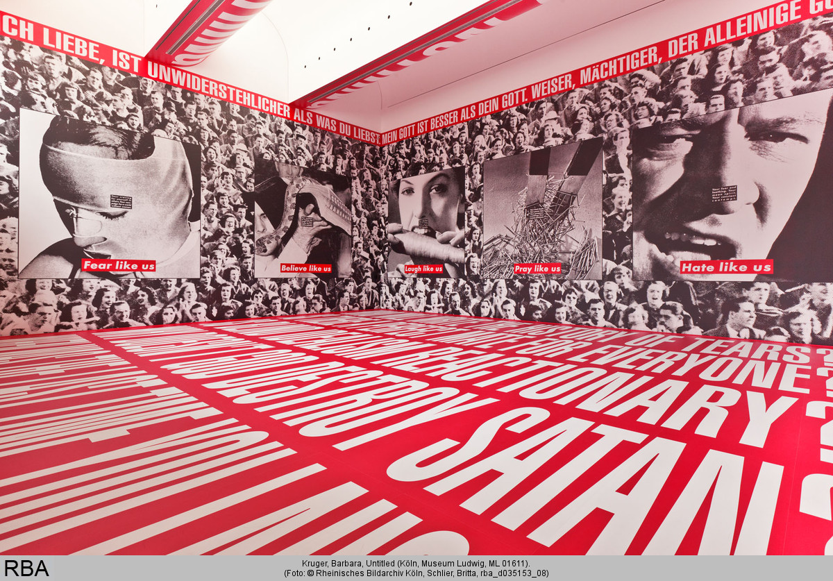 Barbara Kruger, Untitled (Sans titre) 1994-95