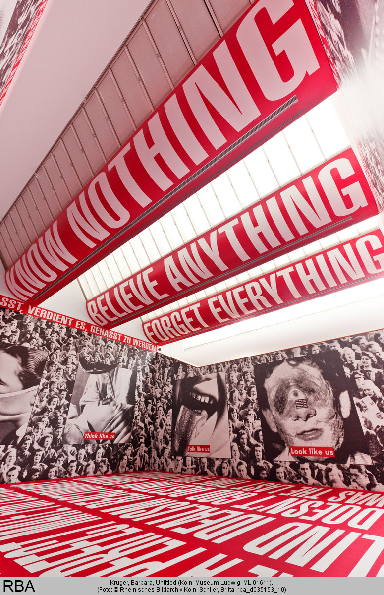 Barbara Kruger, Untitled (Sans titre) 1994-95
