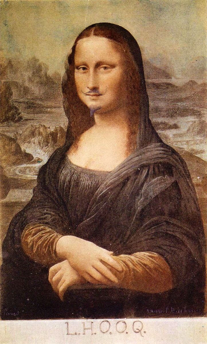 Marcel Duchamp 1919 L.H.O.O.Q