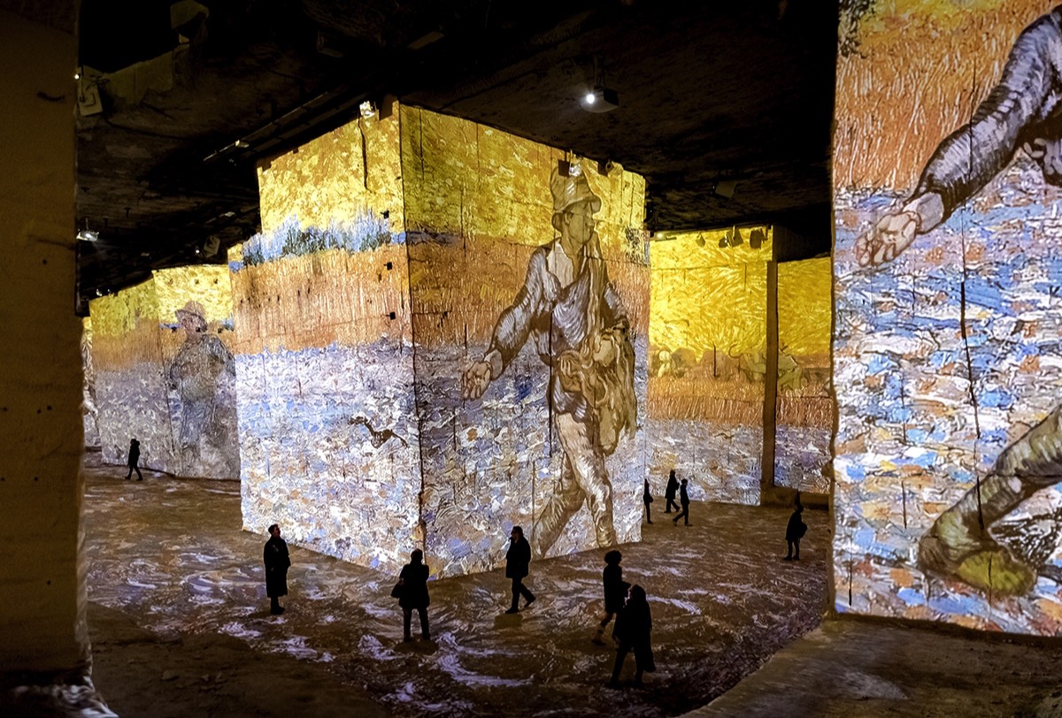 La nuit étoilée de Van Gogh aux Baux de Provence